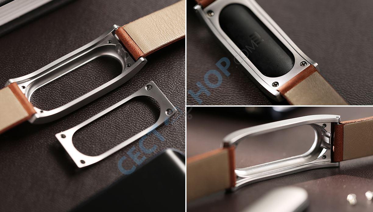 XIAOMI Mi Band Smart Bracelet Leather Replacement Wrist Strap For Xiaomi Miband Mi Band 2 Mi Band 1S